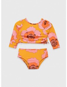 Dvodijelni kupaći kostim za bebe GAP boja: narančasta