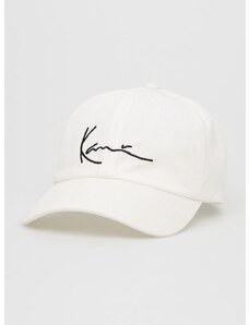 Pamučna kapa Karl Kani boja: bijela, s aplikacijom, KKMACCQ12121WHT-white