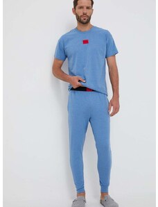 Dugi doljnji dio pidžame HUGO za muškarce, s uzorkom