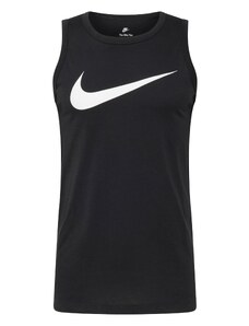 Nike Sportswear Majica 'ICON SWOOSH' crna / bijela