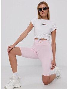 Kratke hlače Ellesse za žene, boja: ružičasta