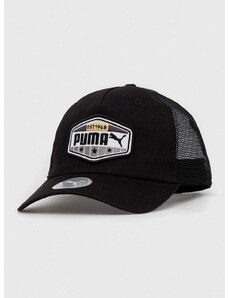 Kapa sa šiltom Puma boja: crna, s uzorkom