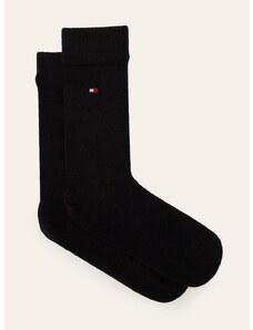 Dječje čarape Tommy Hilfiger boja: crna