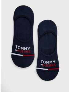 Čarape Tommy Jeans boja: tamno plava