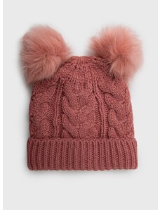 Dječja kapa GAP boja: ružičasta, od debele pletenine