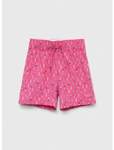 Dječje kratke hlače za kupanje Abercrombie & Fitch boja: ružičasta