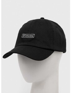 Kapa sa šiltom Columbia boja: crna, s aplikacijom, 2032041-890