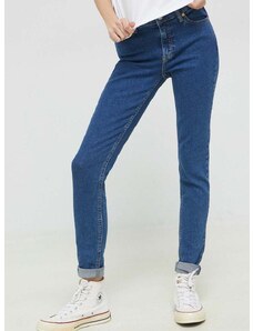 Traperice Tommy Jeans za žene, srednje visoki struk