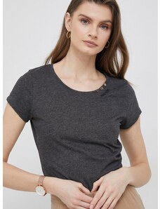 Majica kratkih rukava Pepe Jeans Ragy za žene, boja: siva