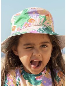 Dječji pamučni šešir Roxy boja: zelena, pamučni