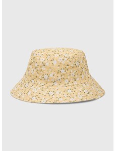 Pamučni dvostrani šešir za djecu Pepe Jeans boja: žuta, pamučni