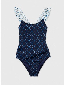 Dječji jednodijelni kupaći kostim Pepe Jeans boja: tamno plava