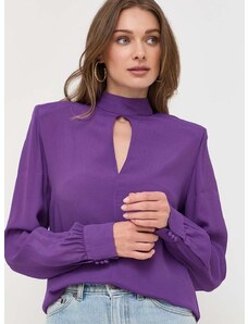 Bluza Ivy Oak za žene, boja: ljubičasta, glatka