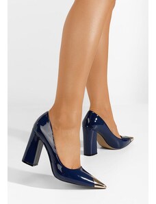 Zapatos Elegantne cipele na petu Azul Plavo navy