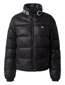 Calvin Klein Jeans Zimska jakna crna / bijela