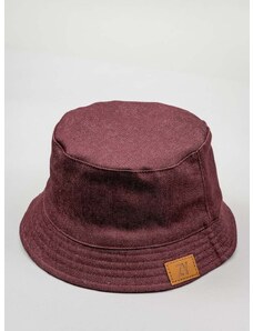 Dječji pamučni šešir zippy boja: bordo, pamučni