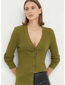 Pamučni pulover Marc O'Polo boja: zelena, lagani