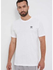 Majica kratkih rukava adidas Originals za muškarce, boja: bijela, s aplikacijom