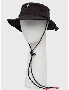 Pamučni šešir Kangol boja: crna, pamučni