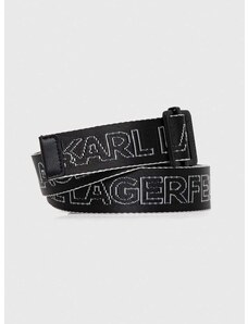 Remen Karl Lagerfeld Jeans za žene, boja: crna