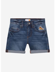 Dječje traper kratke hlače Timberland Bermuda Shorts glatki materijal