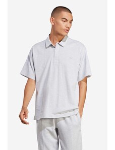 Pamučna polo majica adidas Originals Premium Essentials Polo Shirt boja: siva, glatki model, IC5120-grey