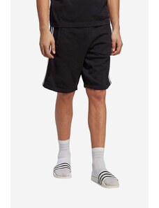 Pamučne kratke hlače adidas Originals Adicolor Classics 3-Stripes Sweat boja: crna, IA6351-black