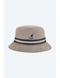 Pamučni šešir Kangol Stripe Lahinch boja: tamno plava, pamučni, K4012SP.GREY-GREY