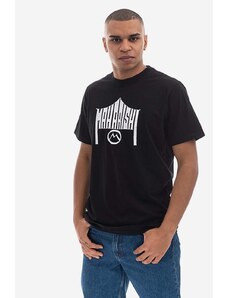 Pamučna majica Maharishi 1995 T-shirt Organic Cotton Jarse 9928 BLACK boja: crna, s tiskom, 9928.BLACK-BLACK