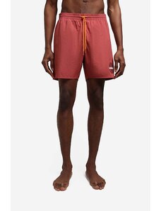 Kratke hlače za kupanje Napapijri za muškarce, boja: crvena, glatki materijal, NA4G5C.RE6-RE6