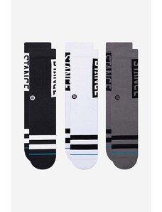 Čarape Stance The OG 3-pack boja: crna, A556C20OG3-CAM