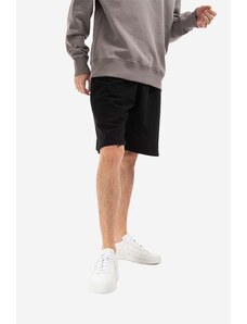 Pamučne kratke hlače A-COLD-WALL* Essential Logo Sweat Short boja: crna, ACWMB118-SLATE.GREY