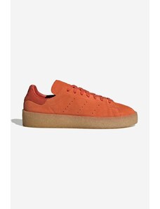 Tenisice od brušene kože adidas Originals Stan Smith Crepe boja: narančasta, FZ6445-POMARANCZ