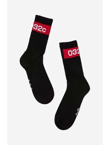Čarape 032C Tape Socks boja: crna, SS23.A.1010-BLACK