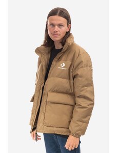 Pernata jakna Converse za muškarce, boja: smeđa, za zimu, 10023755.A02-BROWN