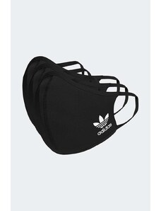 Zaštitna maska adidas Originals Originals Face Covers XS/S 3-pack HB7856-black