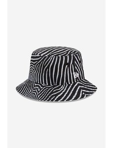 Pamučni šešir New Era Animal Tapered boja: crna, pamučni, 60240396-black