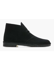 Cipele od brušene kože Clarks Originals Desert Boot za muškarce, boja: crna, 26155480