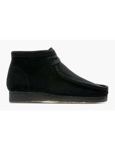 Clarks Originals Cipele od brušene kože Clarks Wallabee Boot za muškarce, boja: crna, 26155517