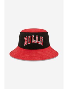 Pamučni šešir New Era Washed Tapered Bulls boja: crvena, pamučni, 60240491-red