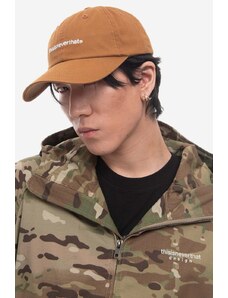 Pamučna kapa sa šiltom thisisneverthat T-Logo Cap boja: narančasta, s aplikacijom, TN230WHWBC05-RUST