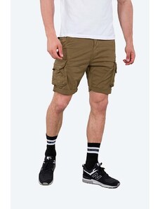 Kratke hlače Alpha Industries za muškarce, boja: smeđa, 176203.13-brown