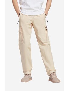 Pamučne hlače adidas Originals Adventure NA Pants boja: bež, ravni kroj, HR3506-cream
