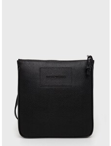 Kožna torbica Emporio Armani boja: crna, Y4M252 Y068E