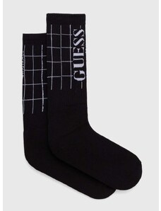 Čarape Guess Originals boja: crna