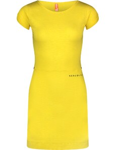 Nordblanc Žuta ženska haljina WAISTLINE