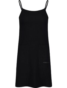Nordblanc Crna ženska haljina BEACHWAVES