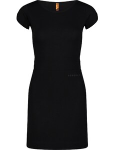 Nordblanc Crna ženska haljina WAISTLINE