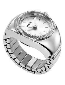 Sat u obliku prstena Fossil za žene, boja: srebrna