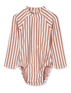 Jednodijelni kupaći kostim za bebe Liewood boja: bež